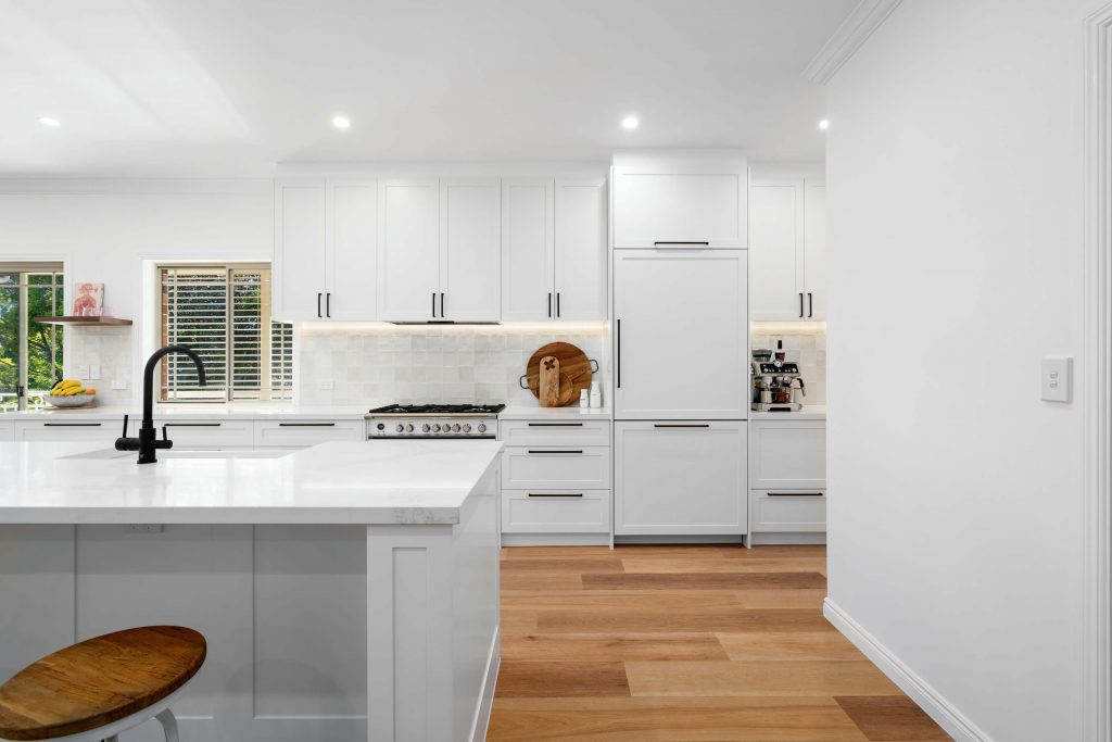 upgraded kitchen floor in kitchen renovation on the gold coast