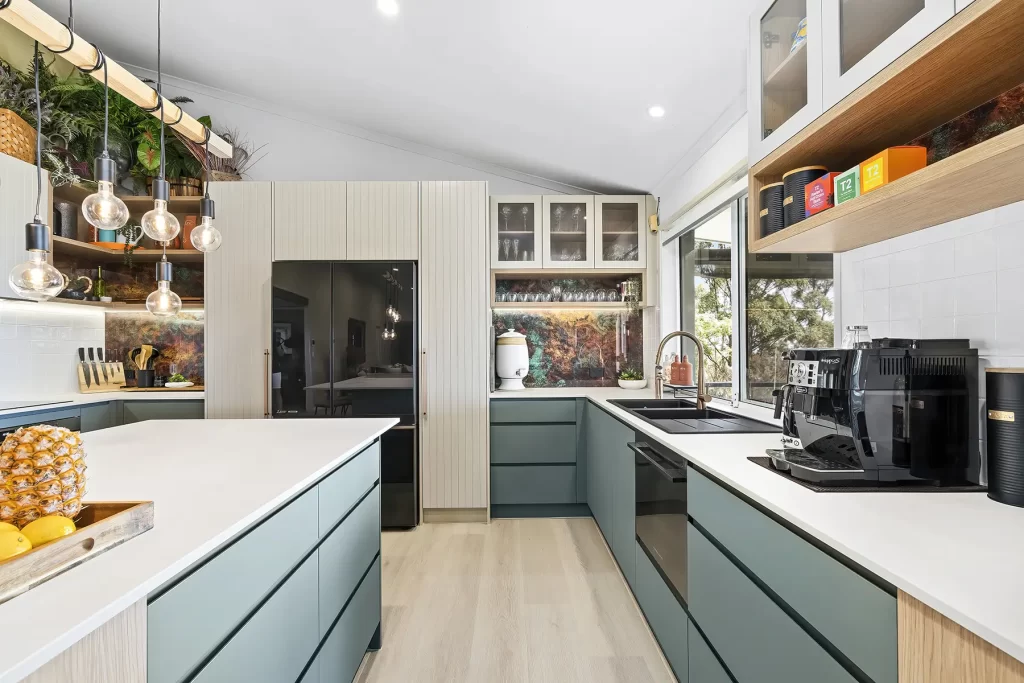 natural colour palette in Bonogin kitchen renovation gold Coast